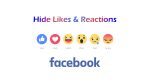 Hide Likes and Reaction Counts On Facebook