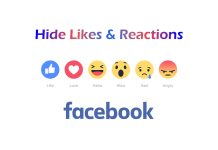 Hide Likes and Reaction Counts On Facebook