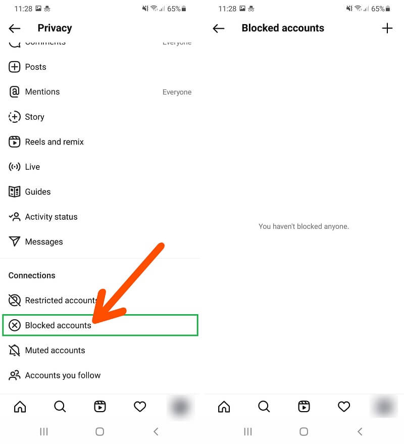 How to See Blocked Accounts on Instagram