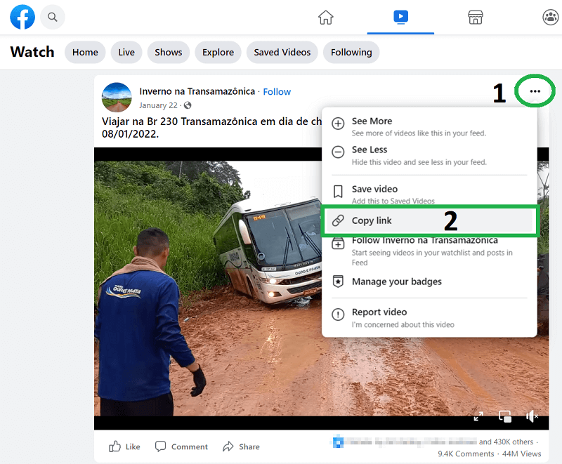 How to download videos from Facebook on desktop